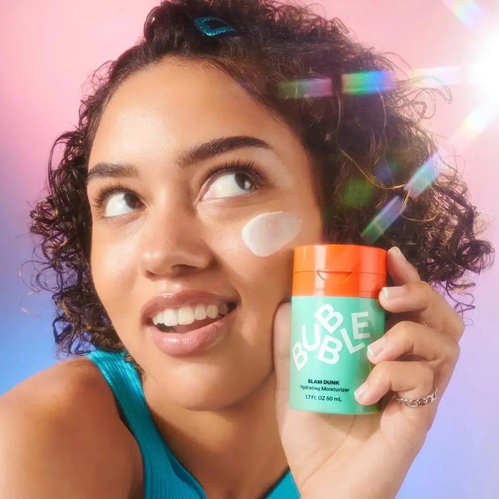 bubble Balancing Facial Moisturizer Face Cream Toner And Eye Cream- Aloe Vera Gel Repairing Nourishing For Normal-to-dry Skin Care