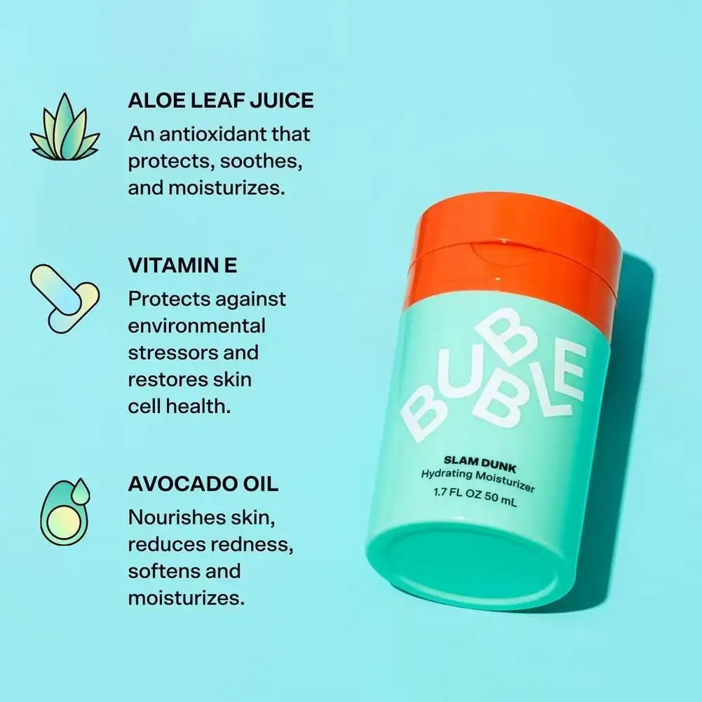 bubble Balancing Facial Moisturizer Face Cream Toner And Eye Cream- Aloe Vera Gel Repairing Nourishing For Normal-to-dry Skin Care