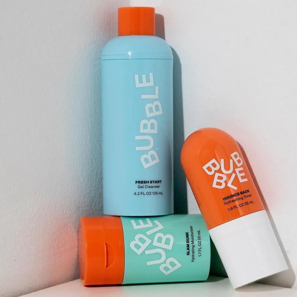 bubble Balancing Facial Moisturizer Face Cream Toner And Eye Cream- Aloe Vera Gel Repairing Nourishing For Normal-to-dry Skin Care